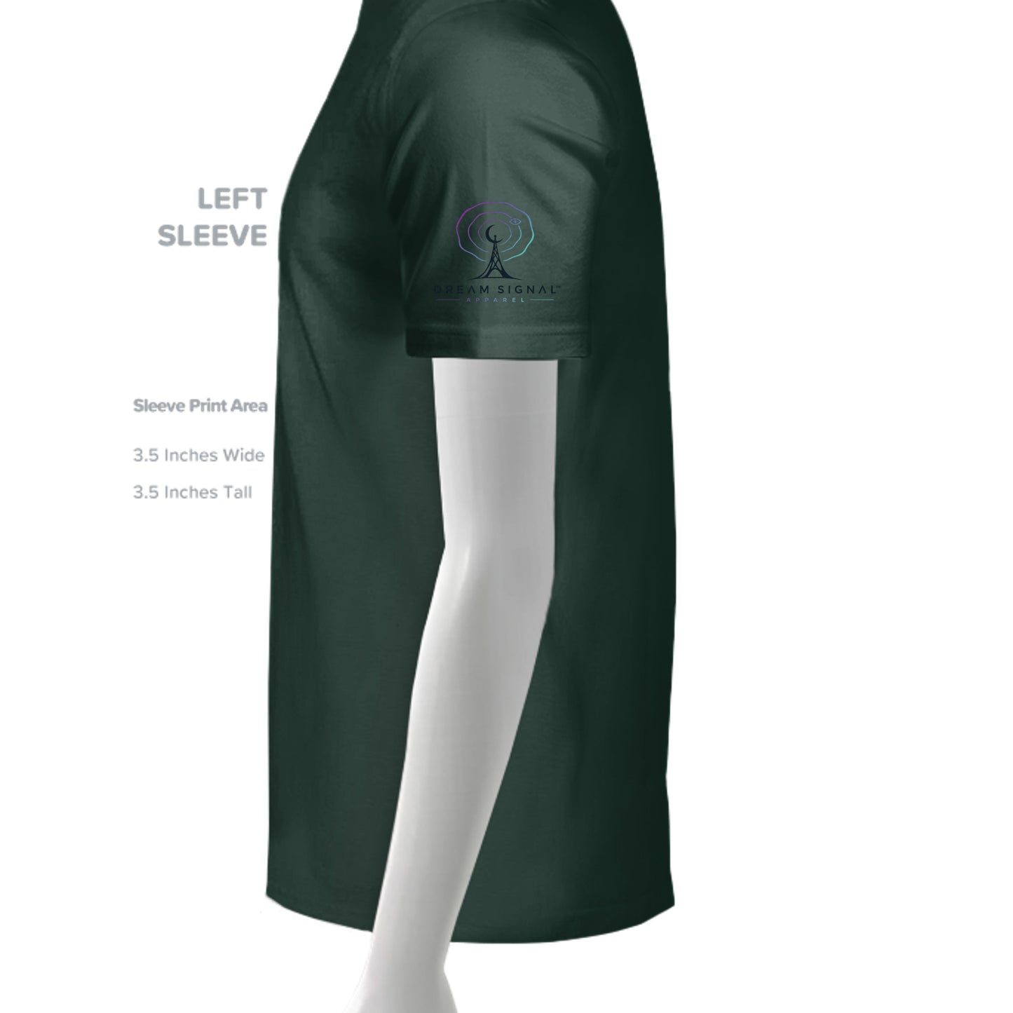 Hunter Green - 3001C - SLEEVE_LEFT