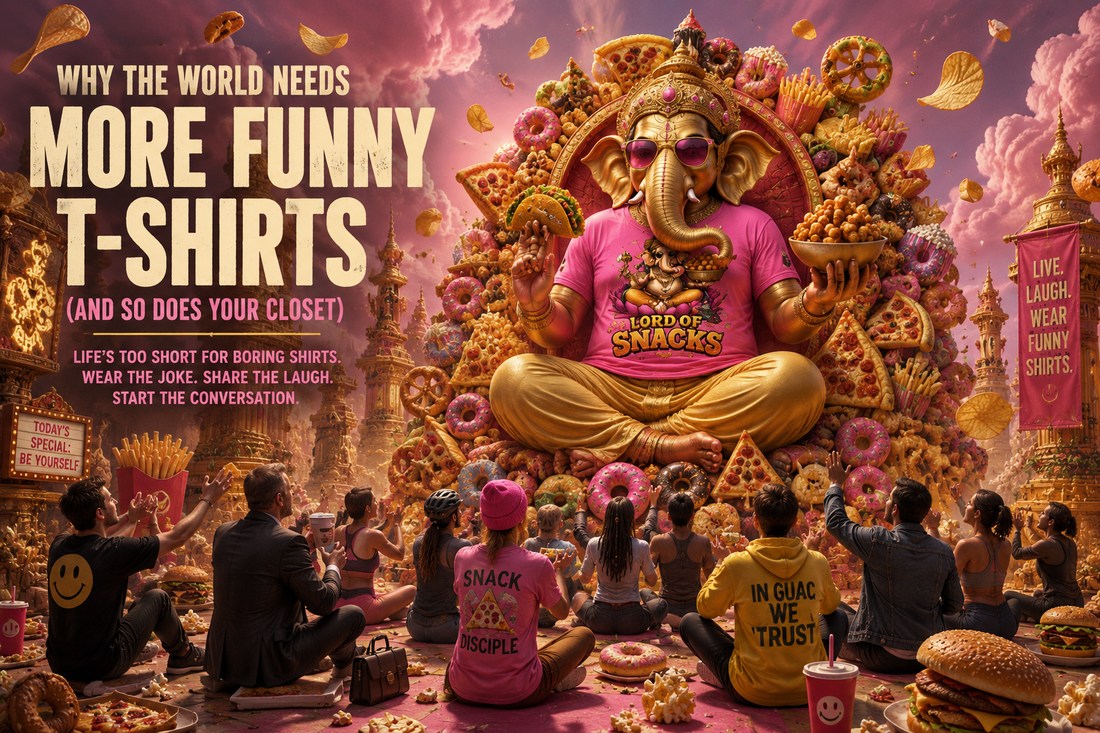 Why the World Needs More Funny T‑Shirts (And So Does Your Closet)