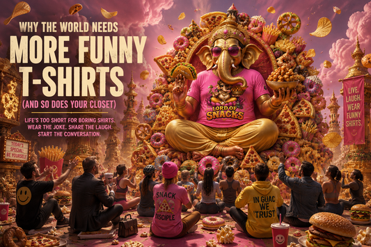 Why the World Needs More Funny T‑Shirts (And So Does Your Closet)