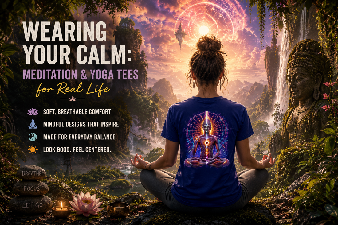 Wearing Your Calm: Meditation & Yoga Tees for Real Life