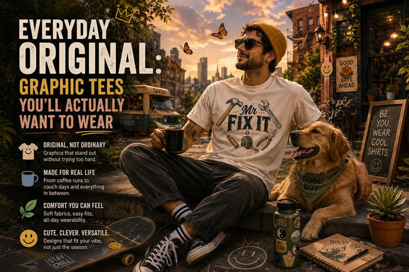 Everyday Original: Graphic Tees You'll Actually Want to Wear