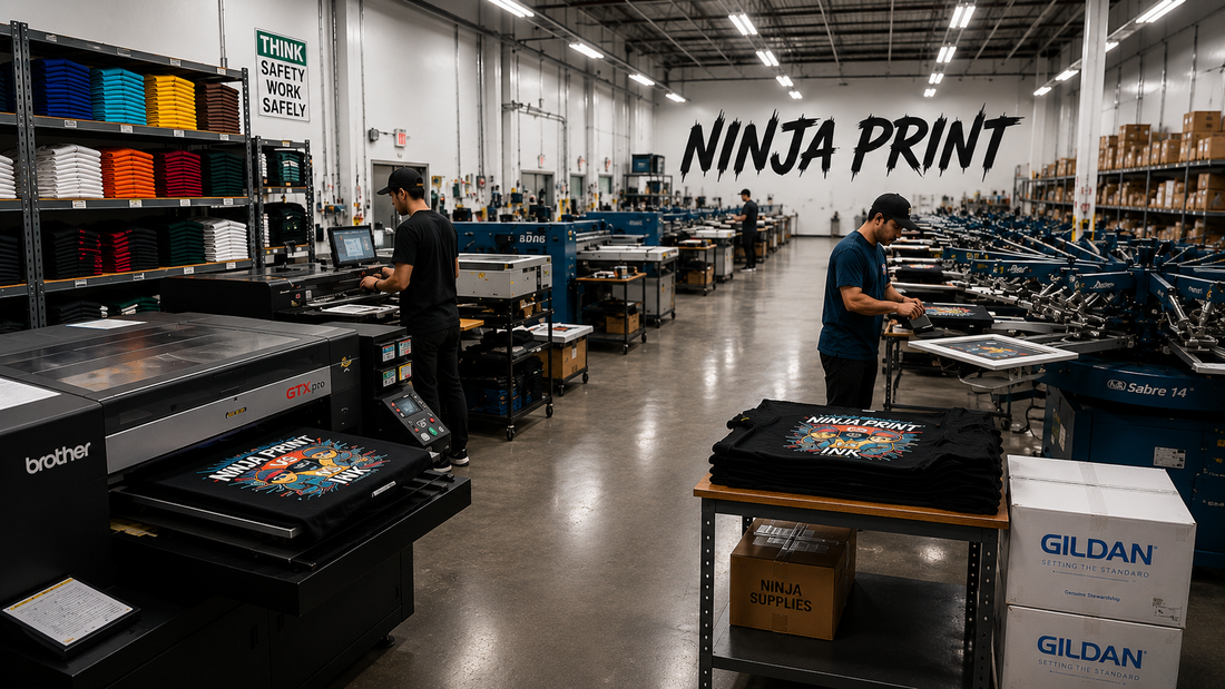 Why We Trust Ninja Print On Demand With Our Tees