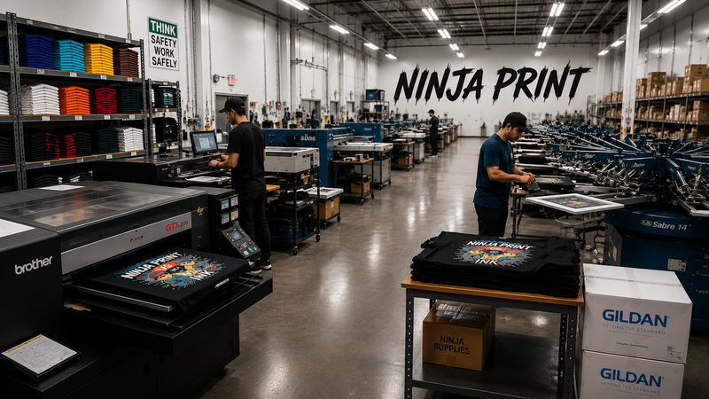 Why We Trust Ninja Print On Demand With Our Tees