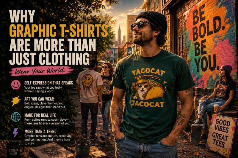 Why Graphic T-Shirts Are More Than Just Clothing