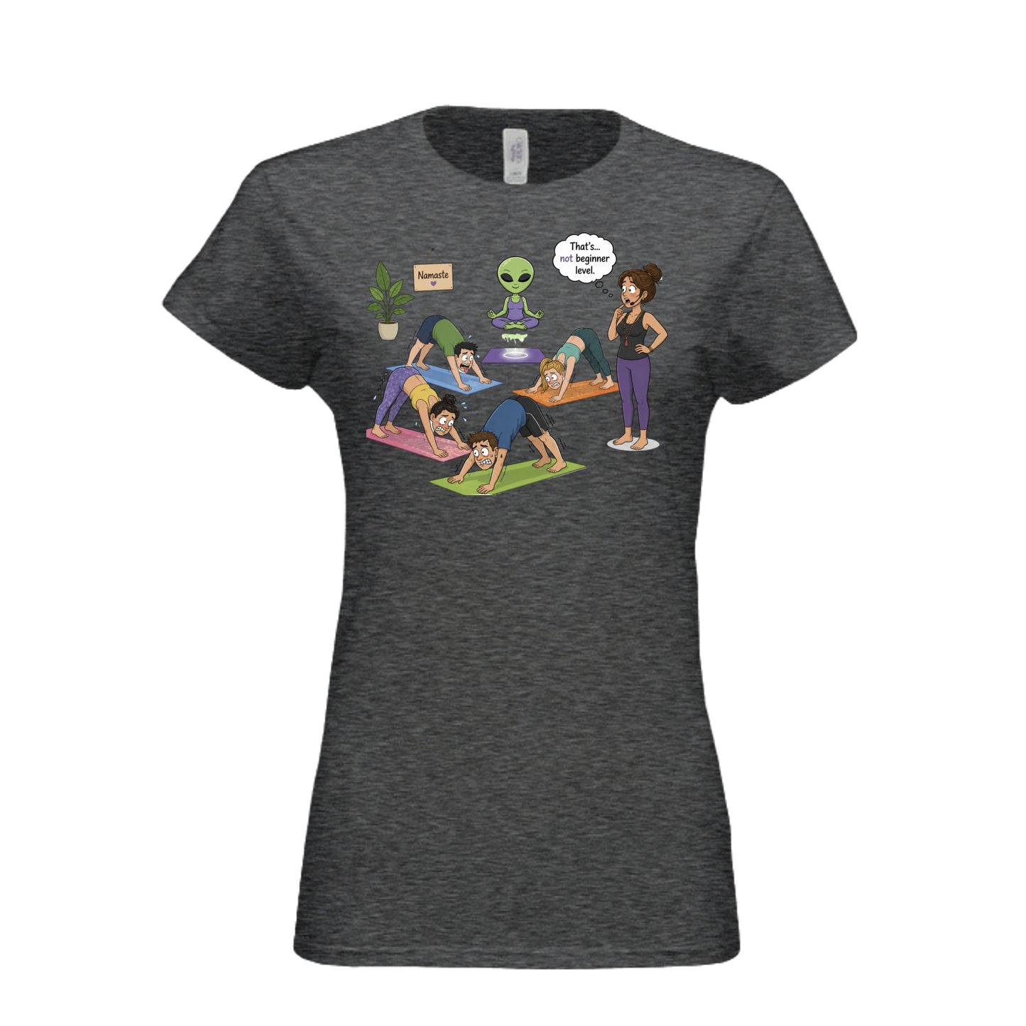 DARK HEATHER - G640L - FRONT