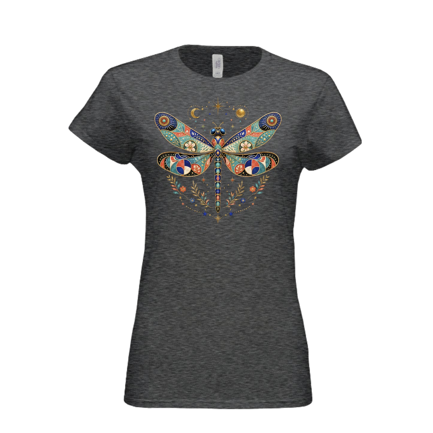 DARK HEATHER - G640L - FRONT