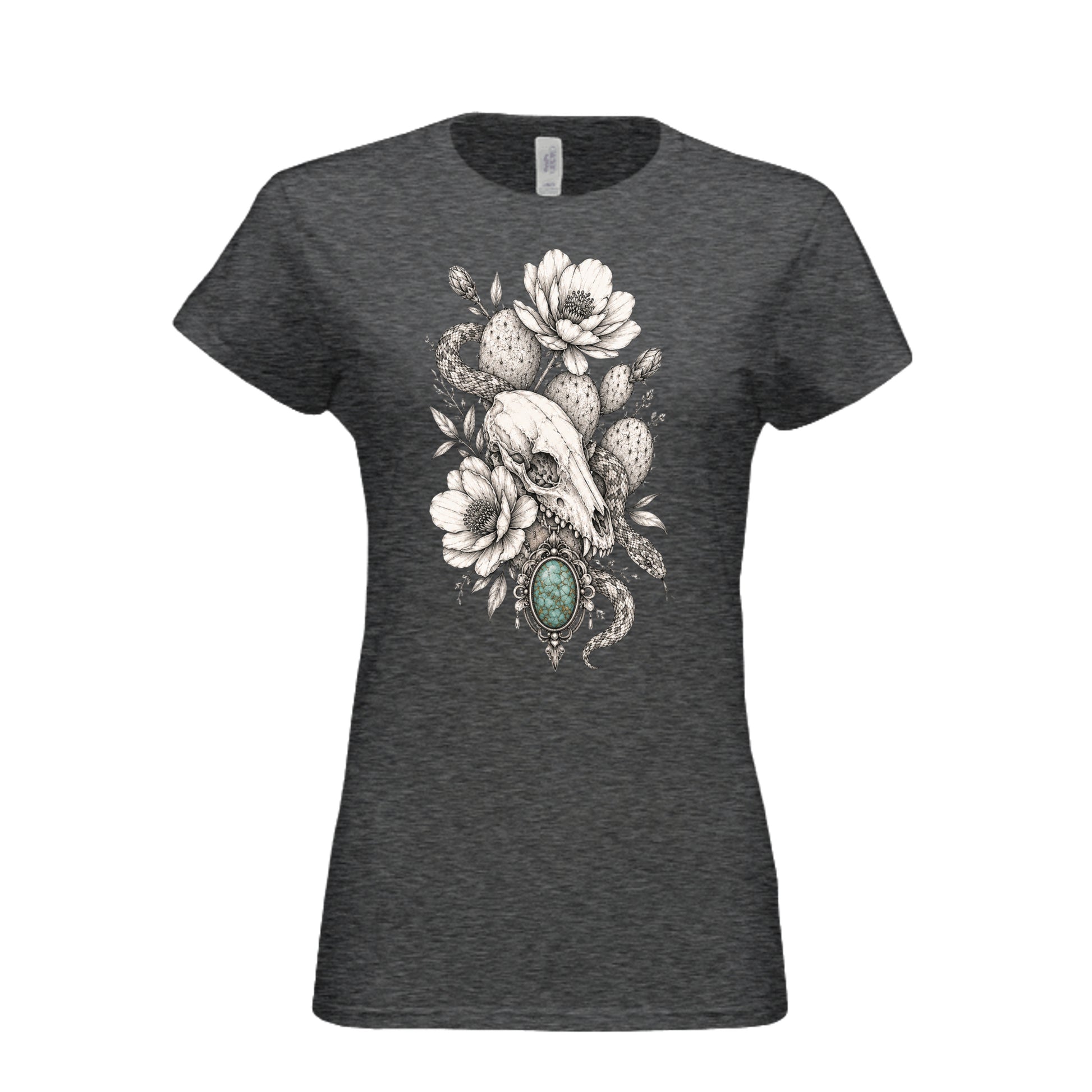 DARK HEATHER - G640L - FRONT