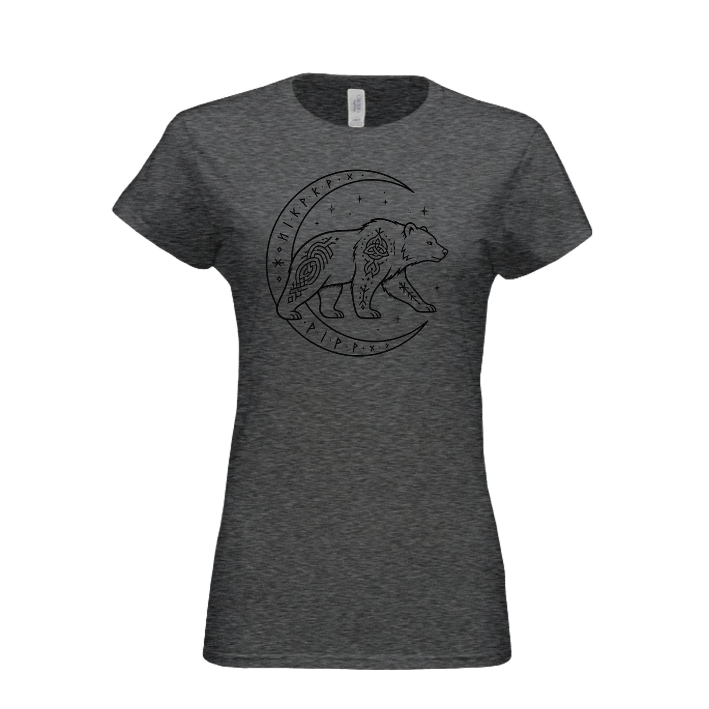 DARK HEATHER - G640L - FRONT