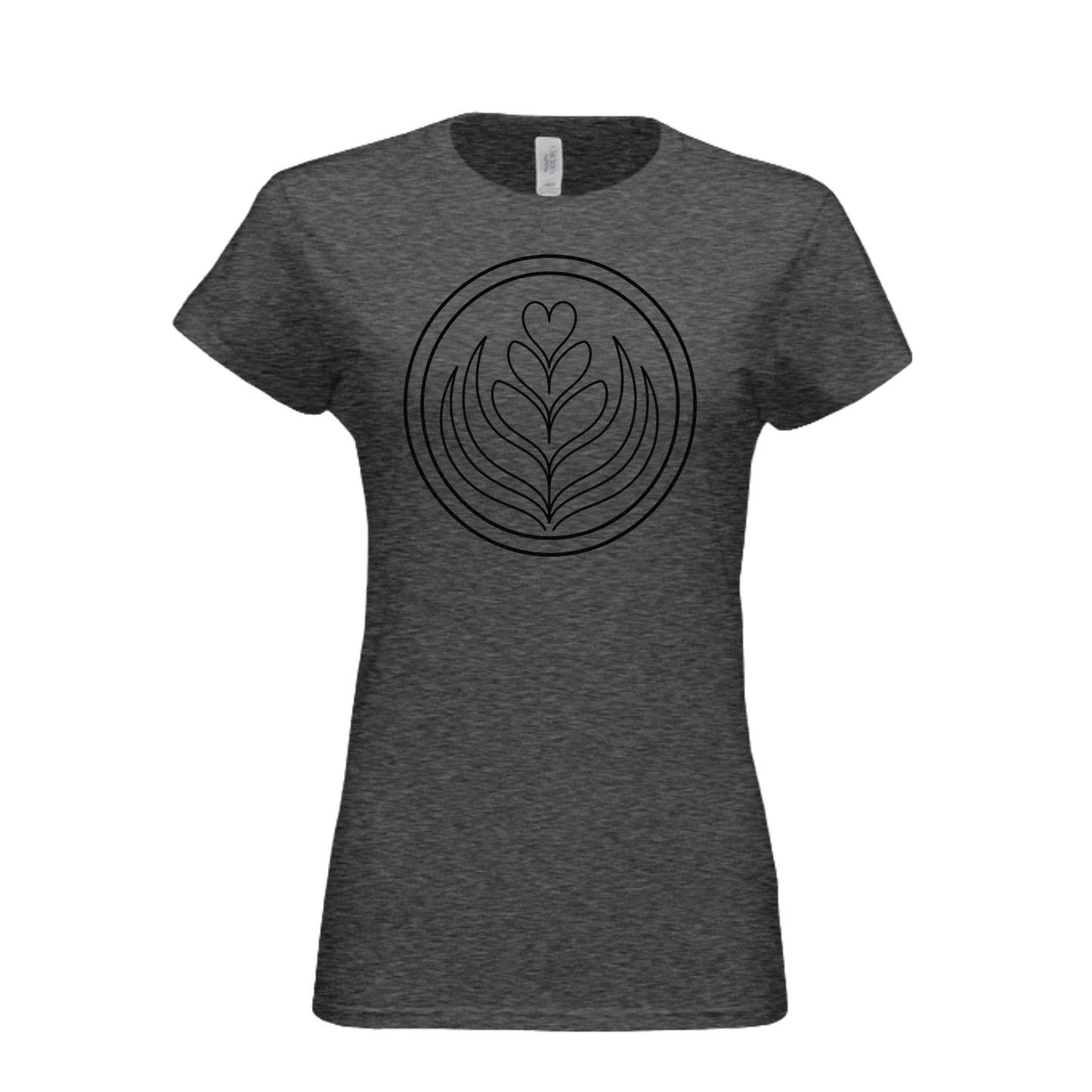 DARK HEATHER - G640L - FRONT