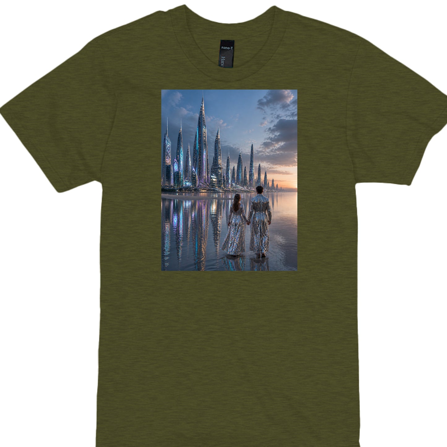 Military Green Heather - 4980 - FRONT