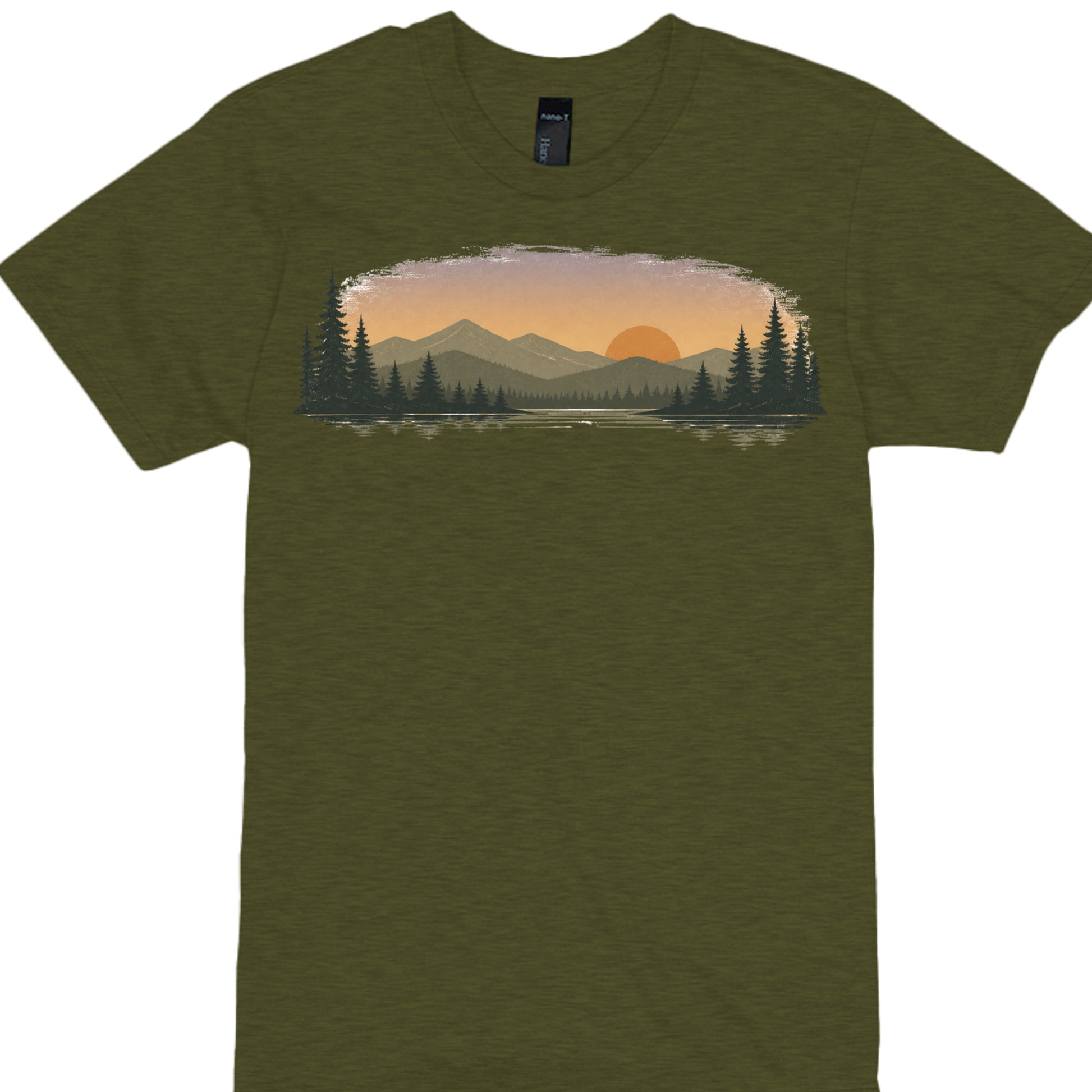 Military Green Heather - 4980 - FRONT