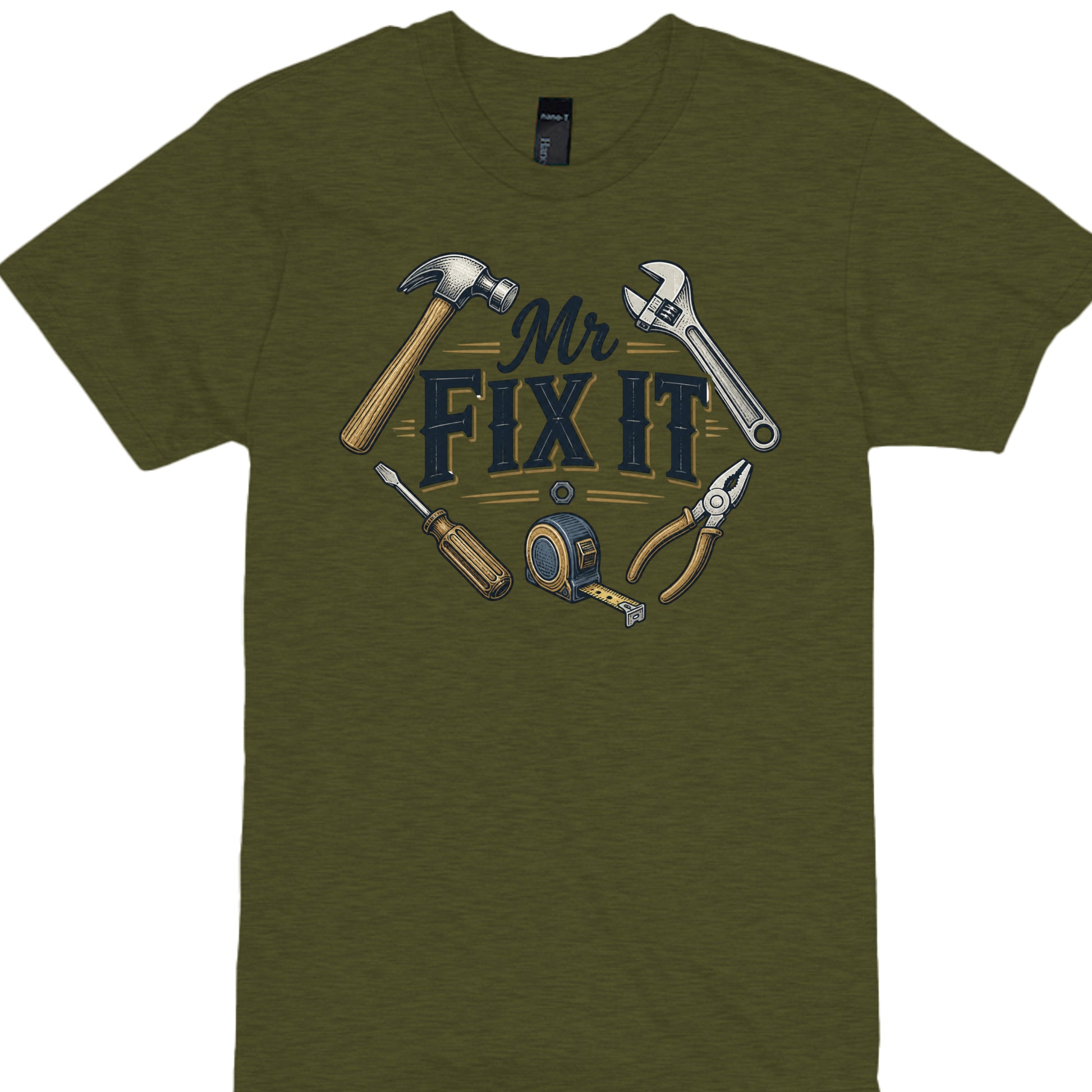 Military Green Heather - 4980 - FRONT