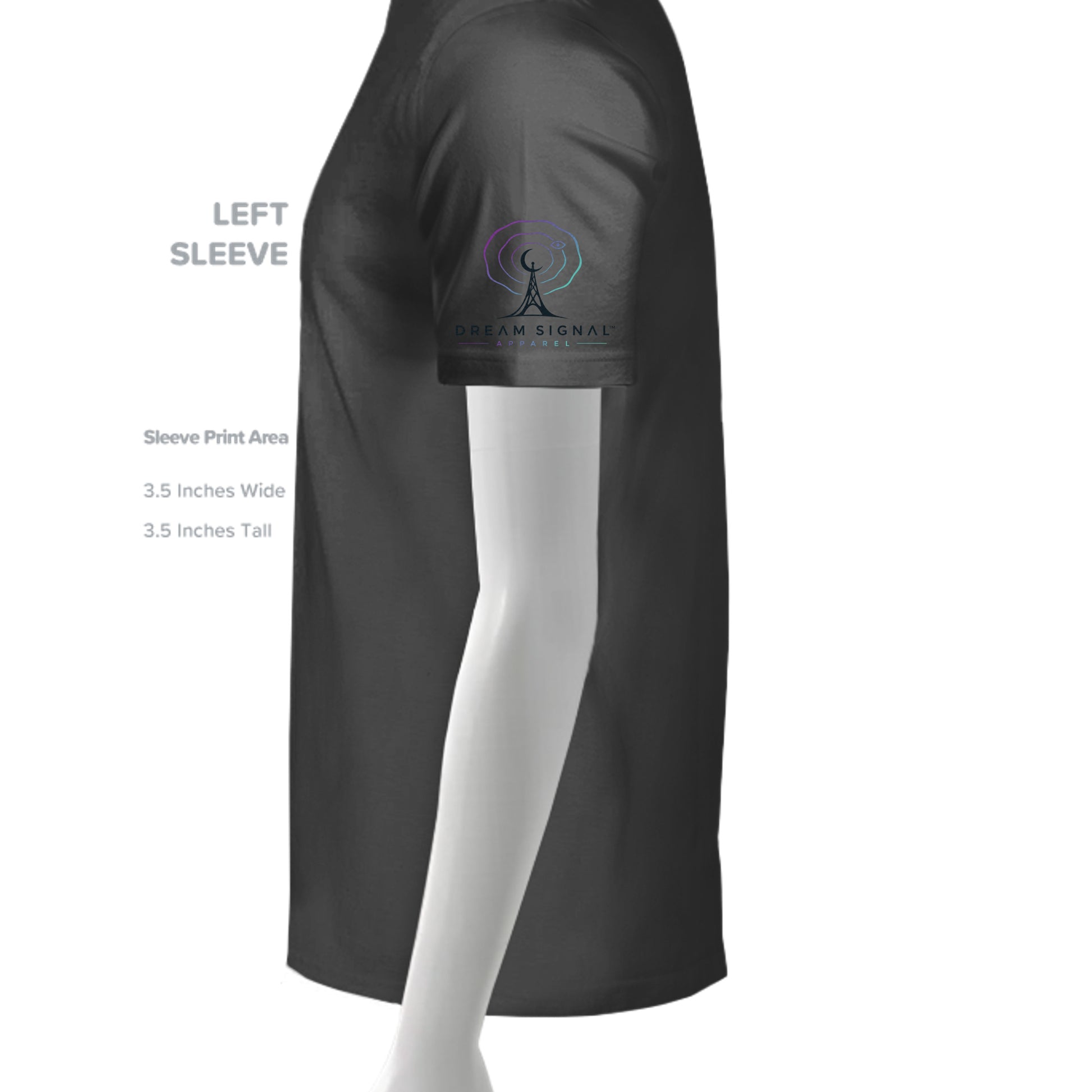DARK GREY - 3001C - SLEEVE_LEFT