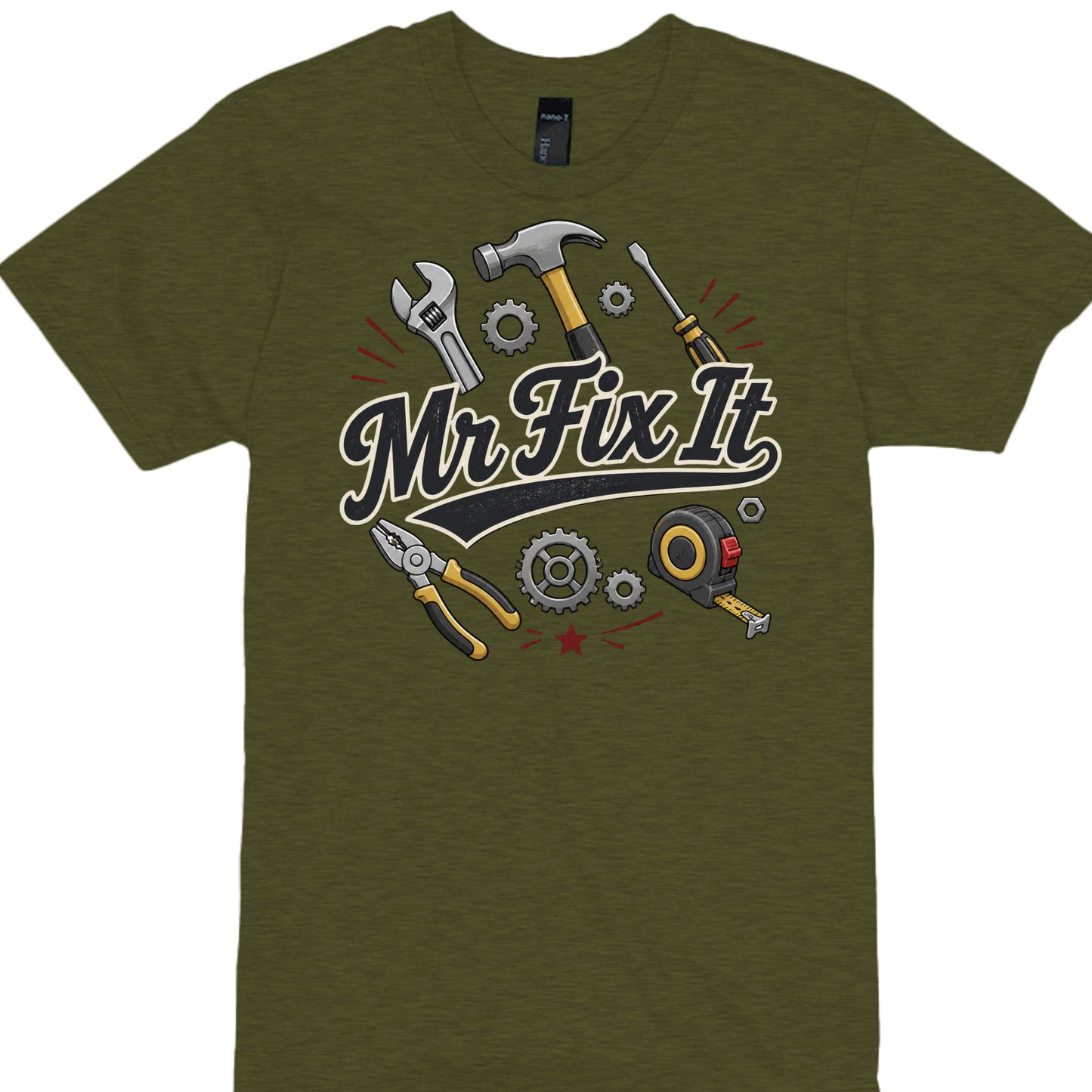 Military Green Heather - 4980 - FRONT
