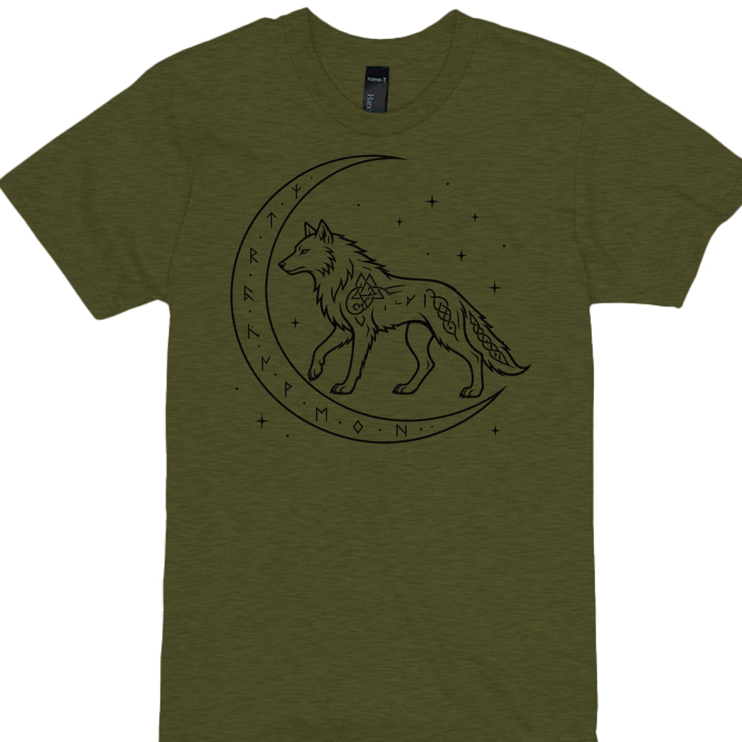 Military Green Heather - 4980 - FRONT