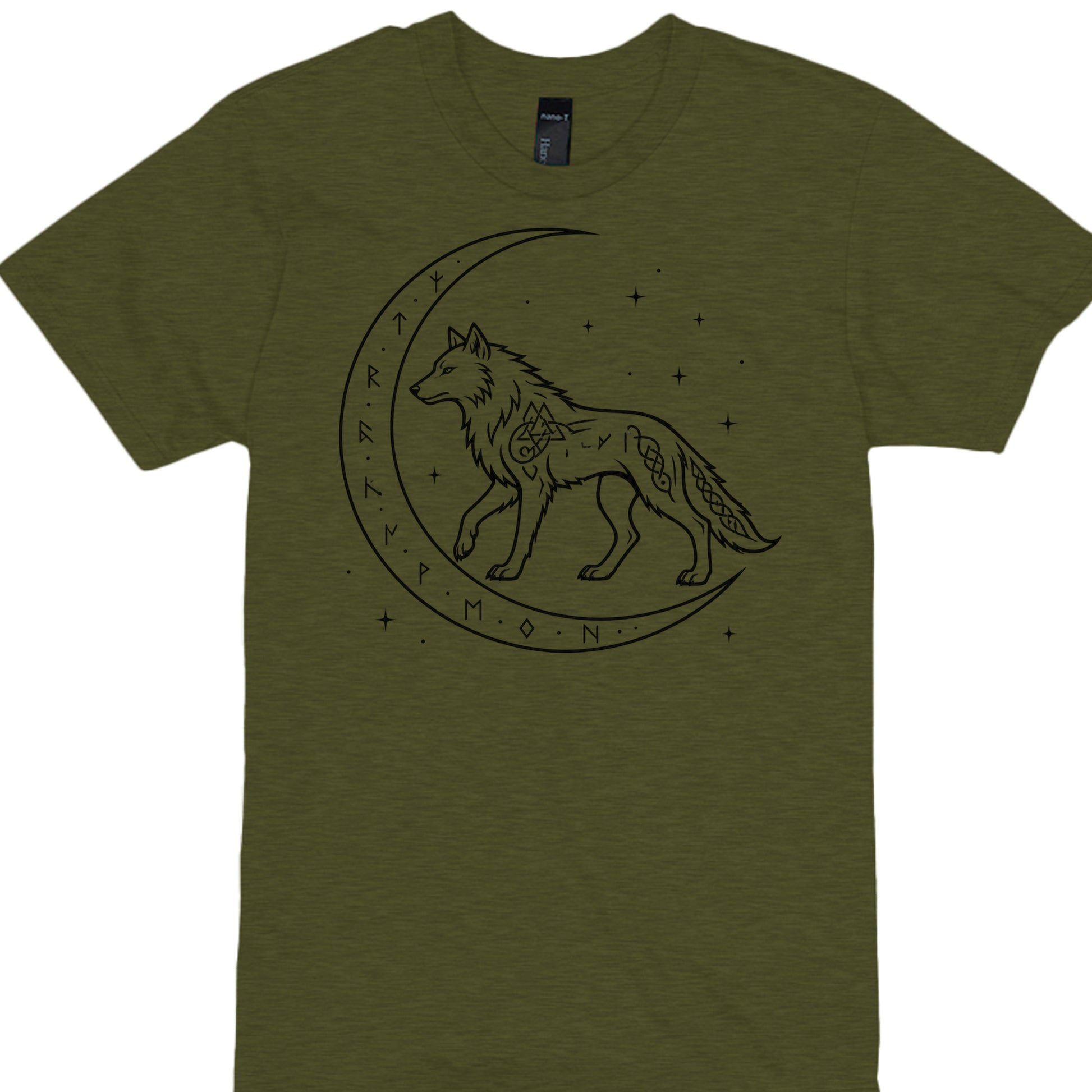 Military Green Heather - 4980 - FRONT