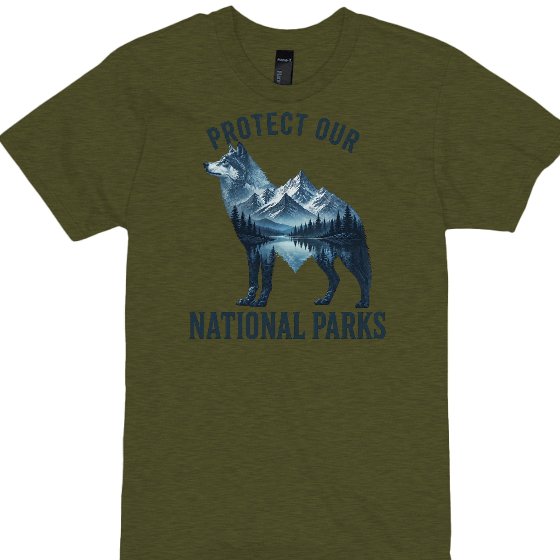 Military Green Heather - 4980 - FRONT