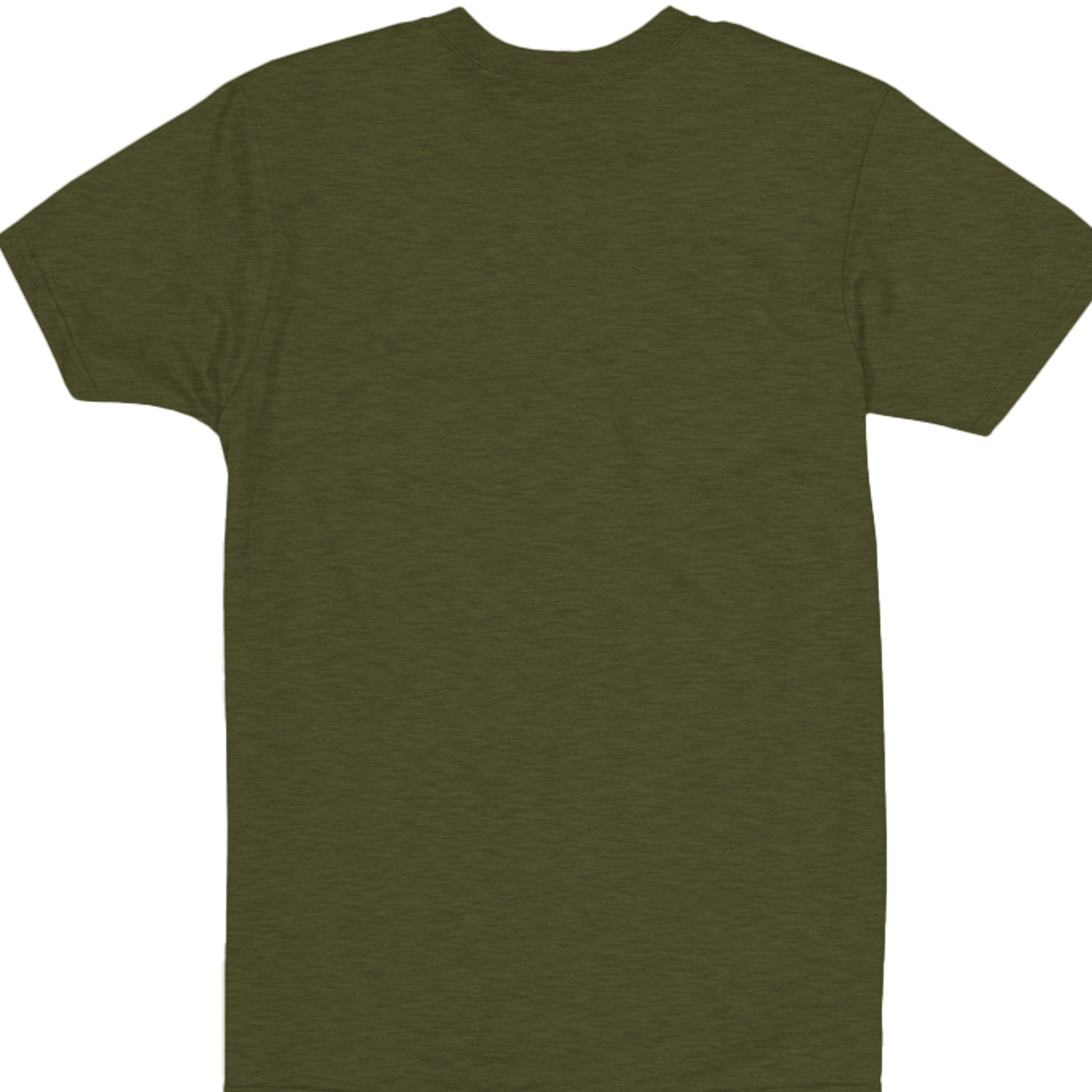 Military Green Heather - 4980 - BACK