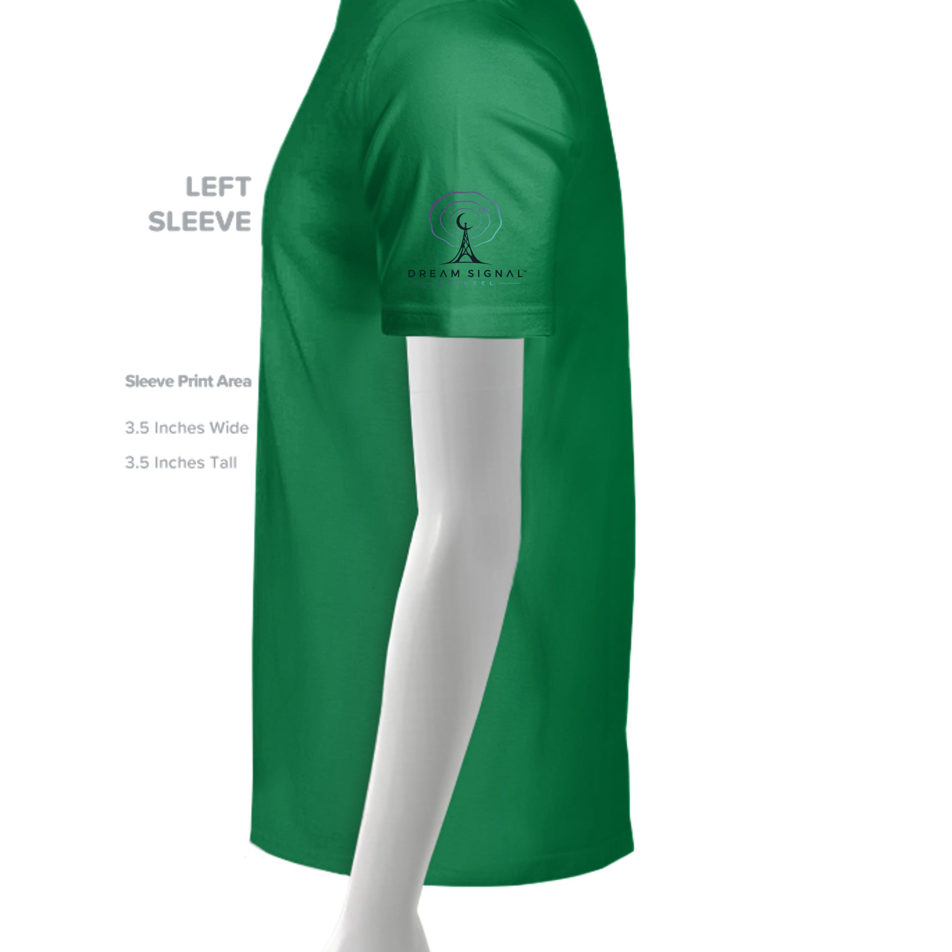 KELLY GREEN - 4980 - SLEEVE_LEFT