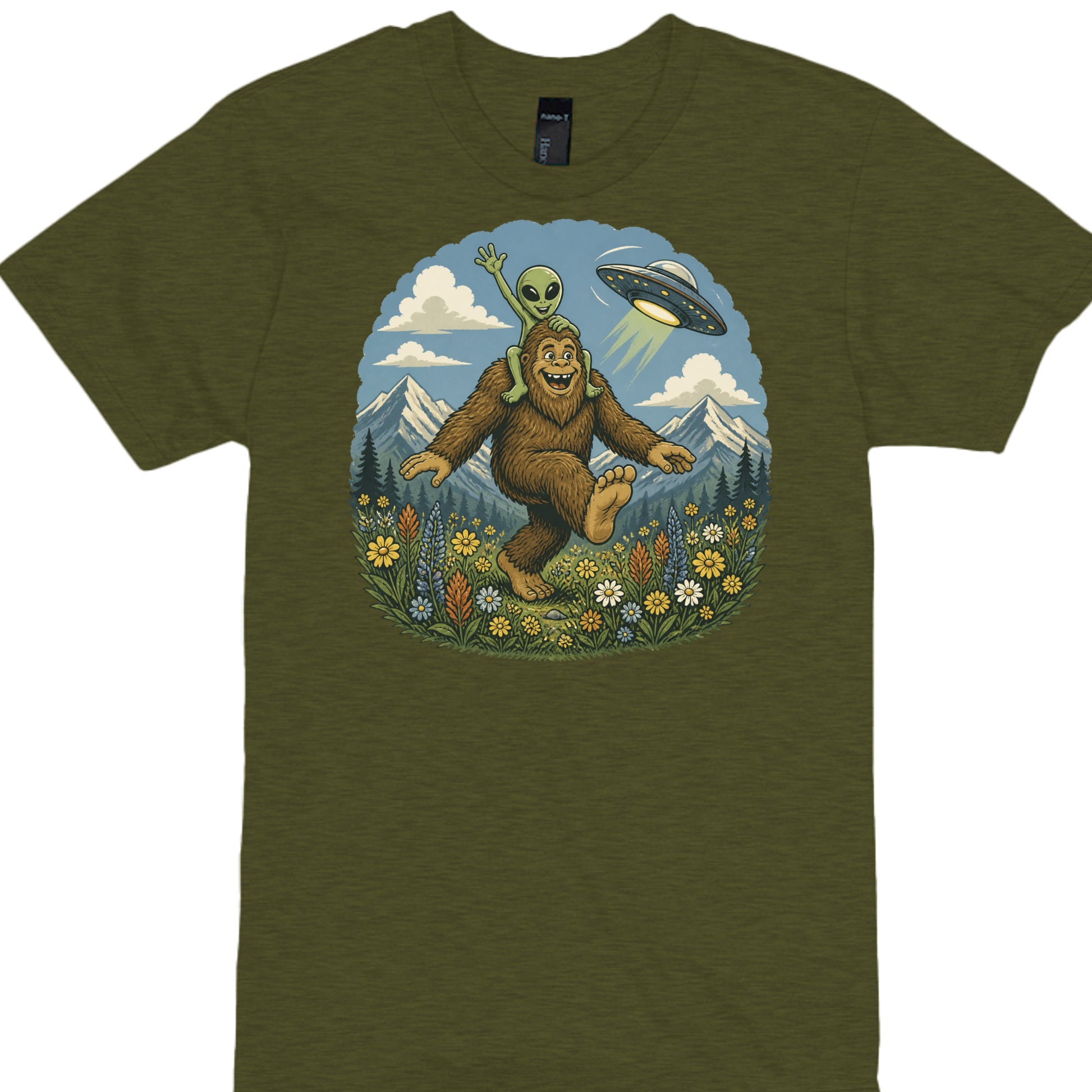 Military Green Heather - 4980 - FRONT