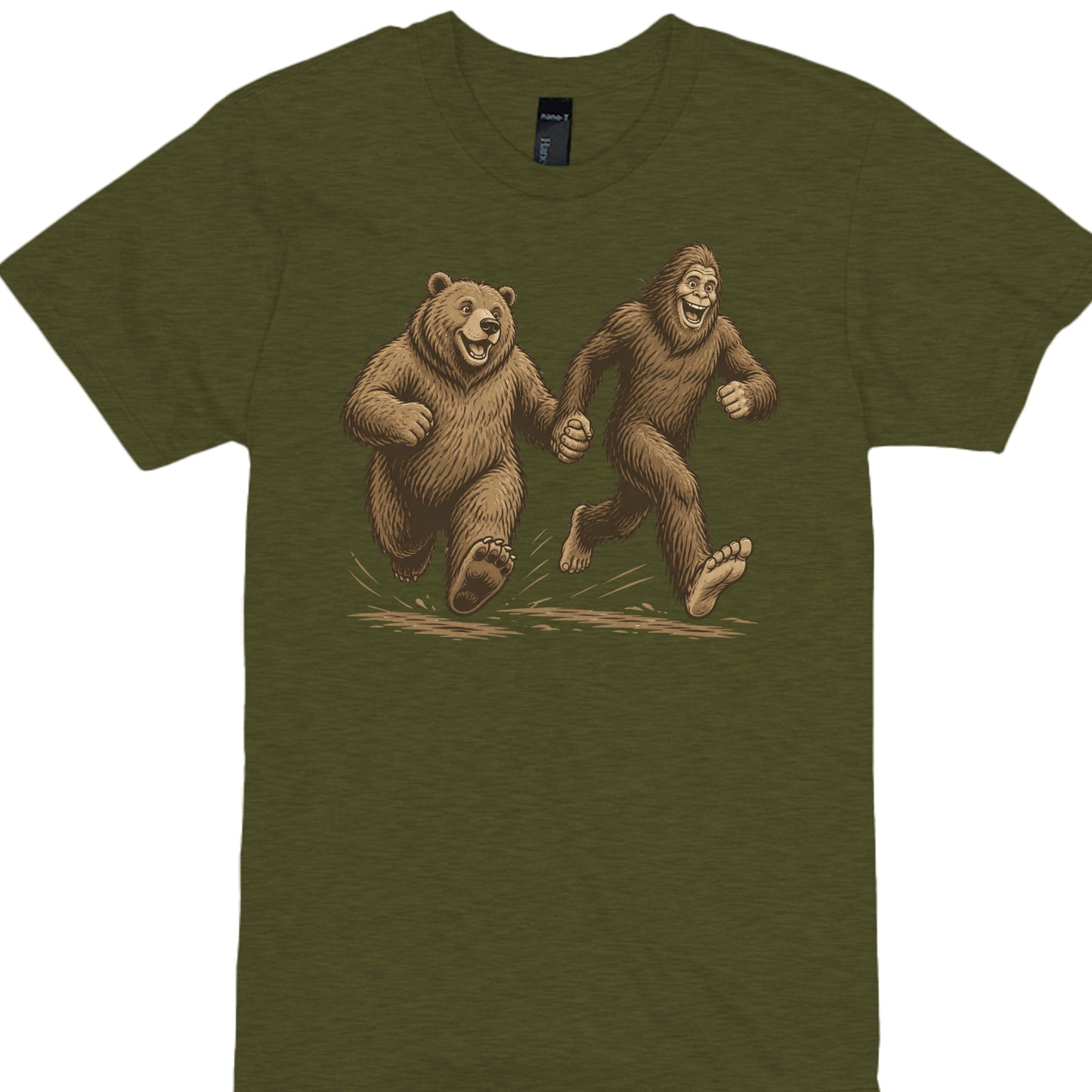 Military Green Heather - 4980 - FRONT