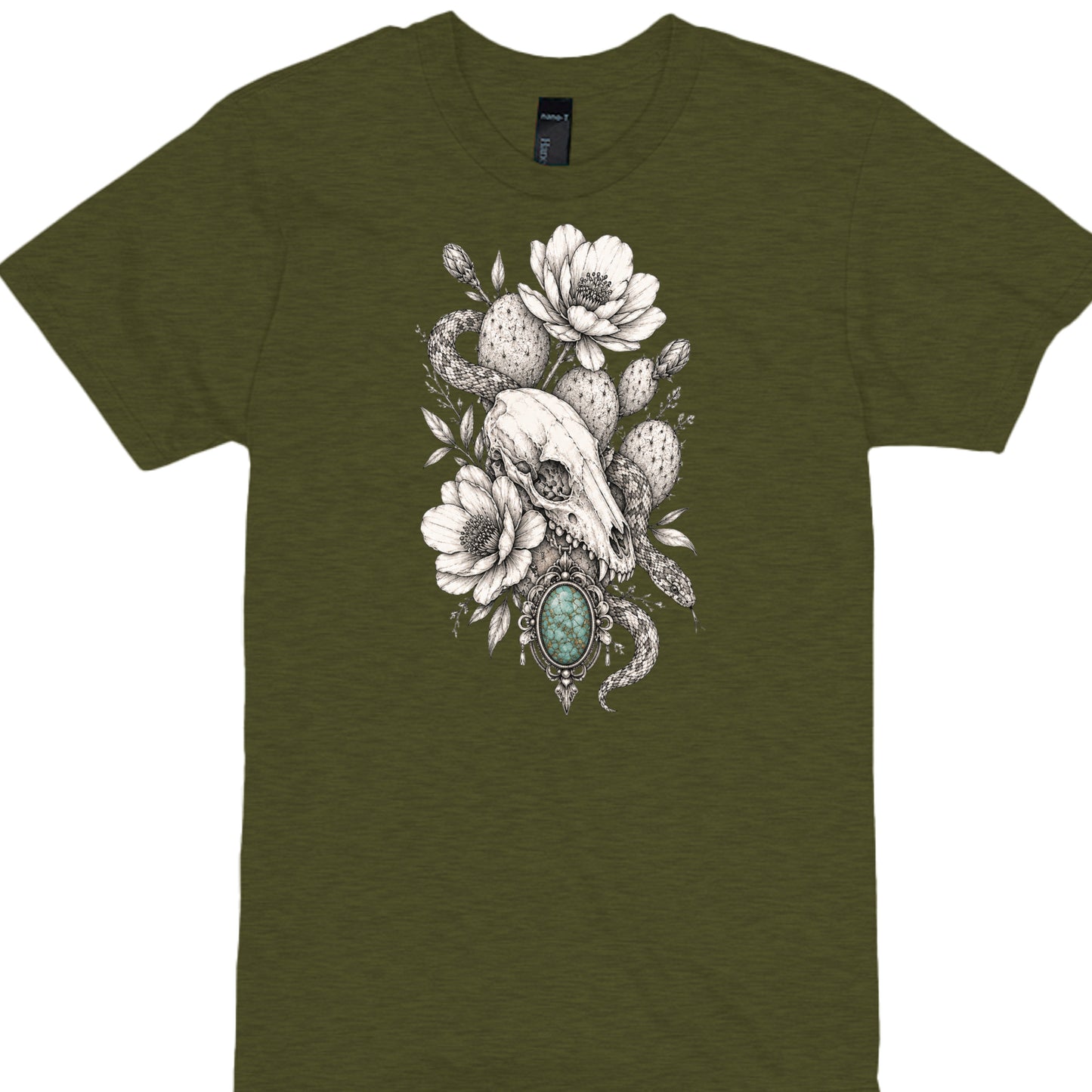 Military Green Heather - 4980 - FRONT