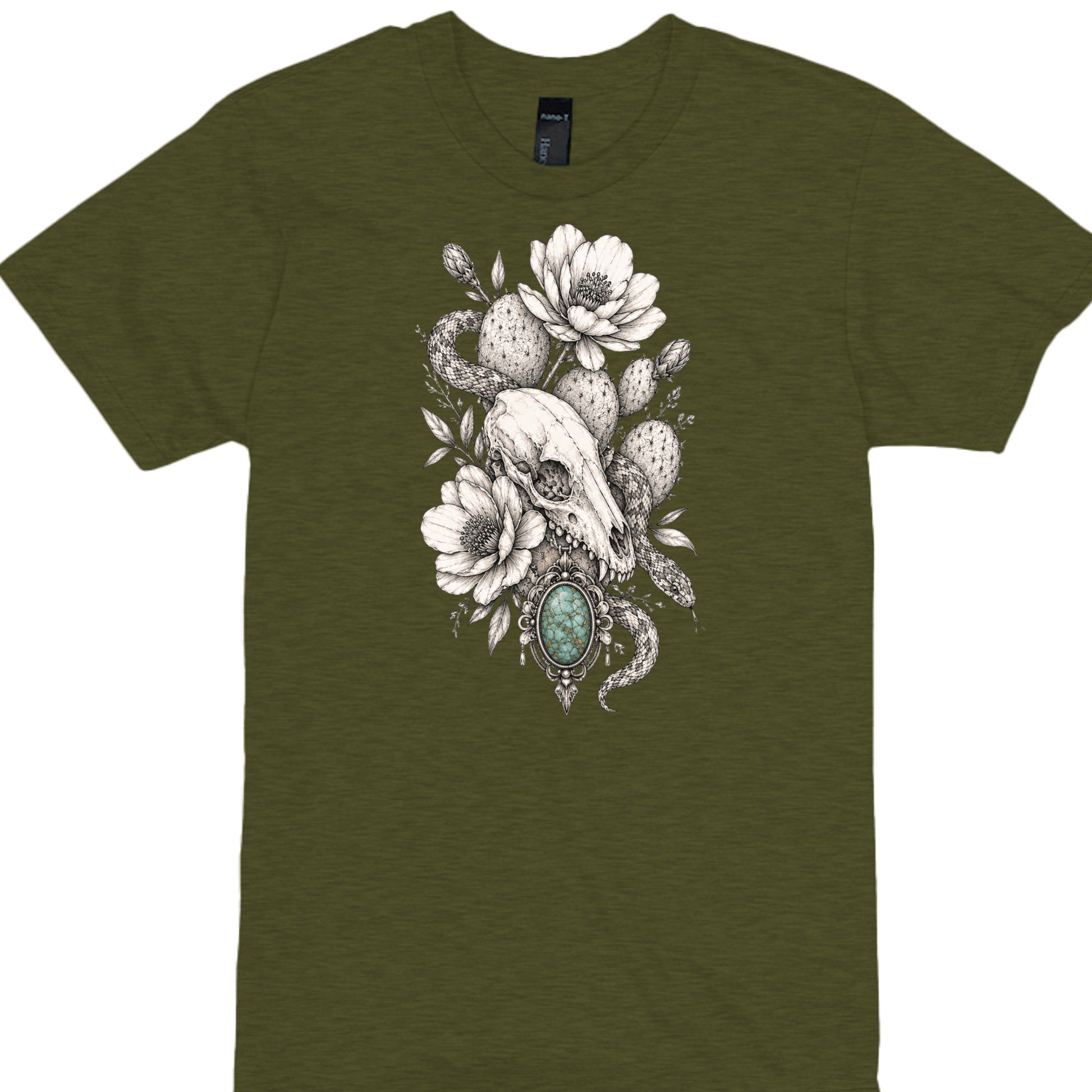 Military Green Heather - 4980 - FRONT