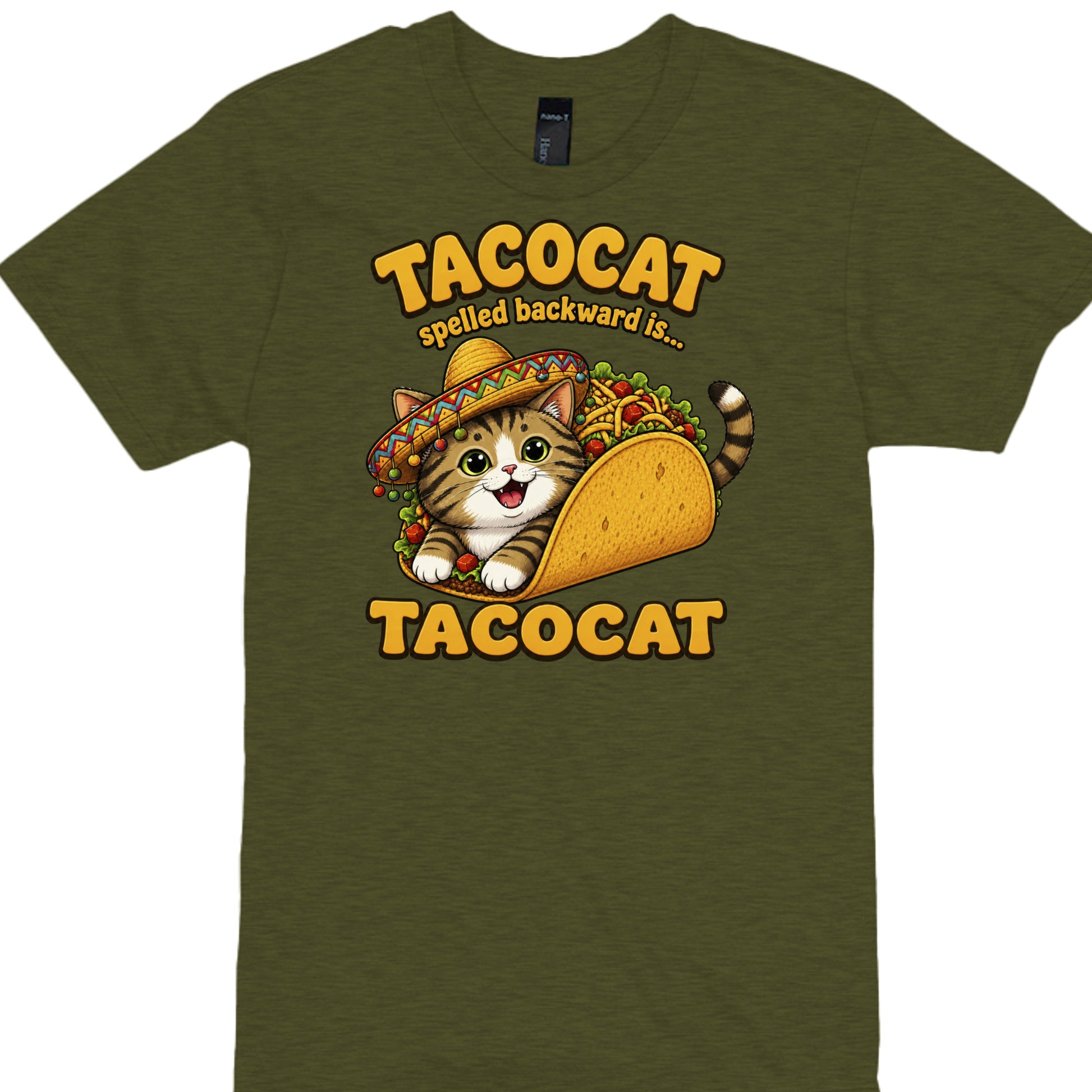 Military Green Heather - 4980 - FRONT