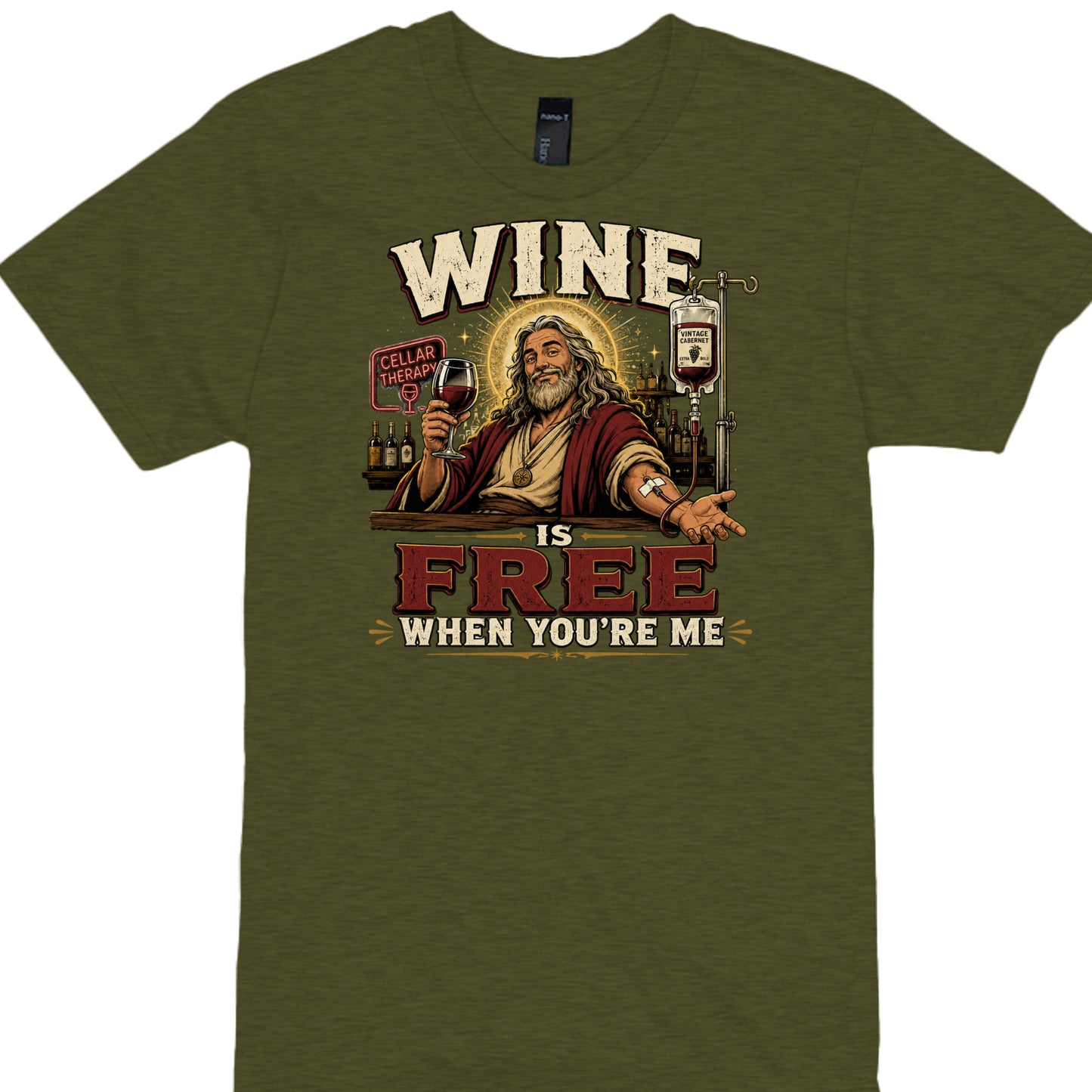 Military Green Heather - 4980 - FRONT