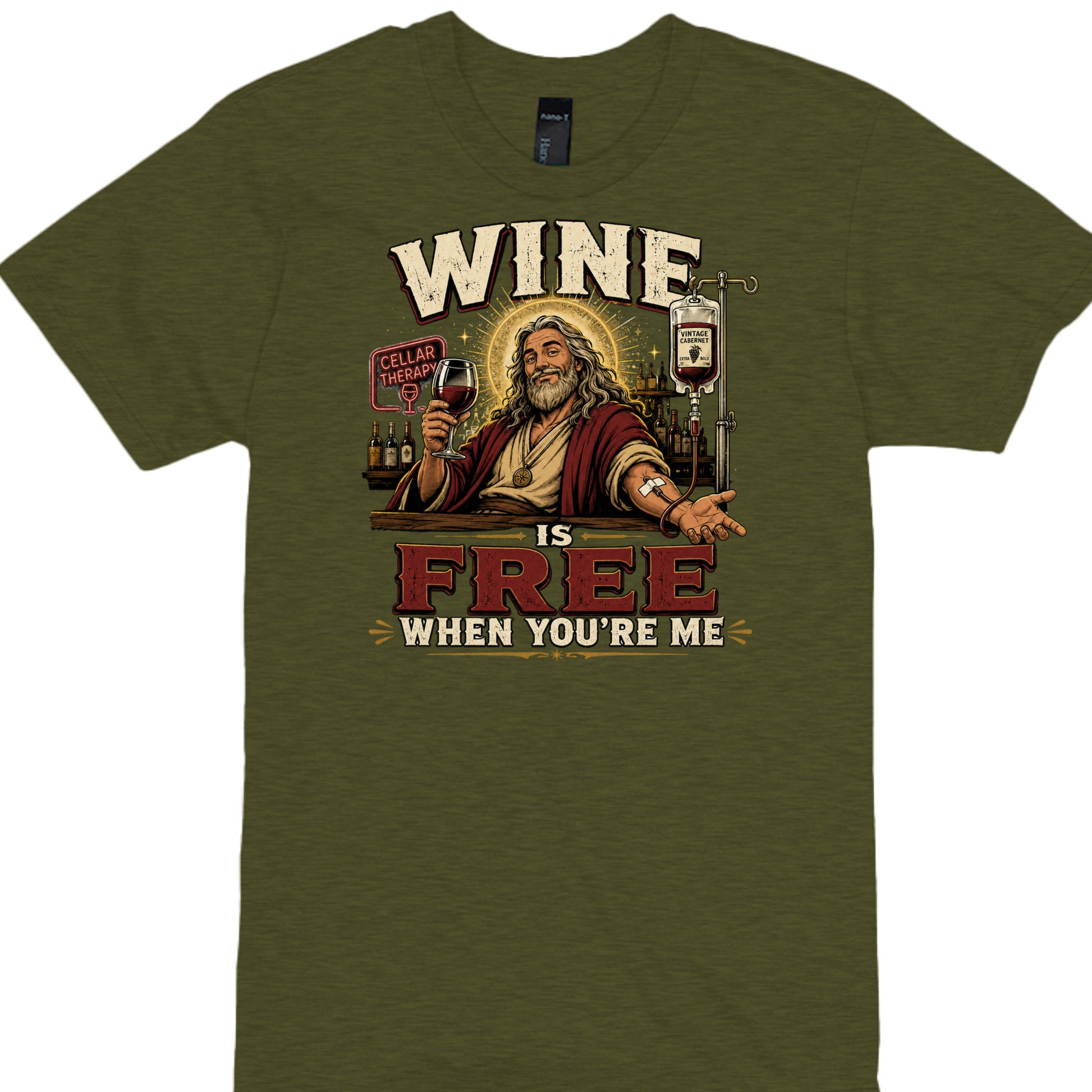 Military Green Heather - 4980 - FRONT