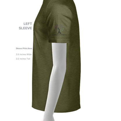 Military Green Heather - 4980 - SLEEVE_LEFT