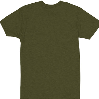 Military Green Heather - 4980 - BACK