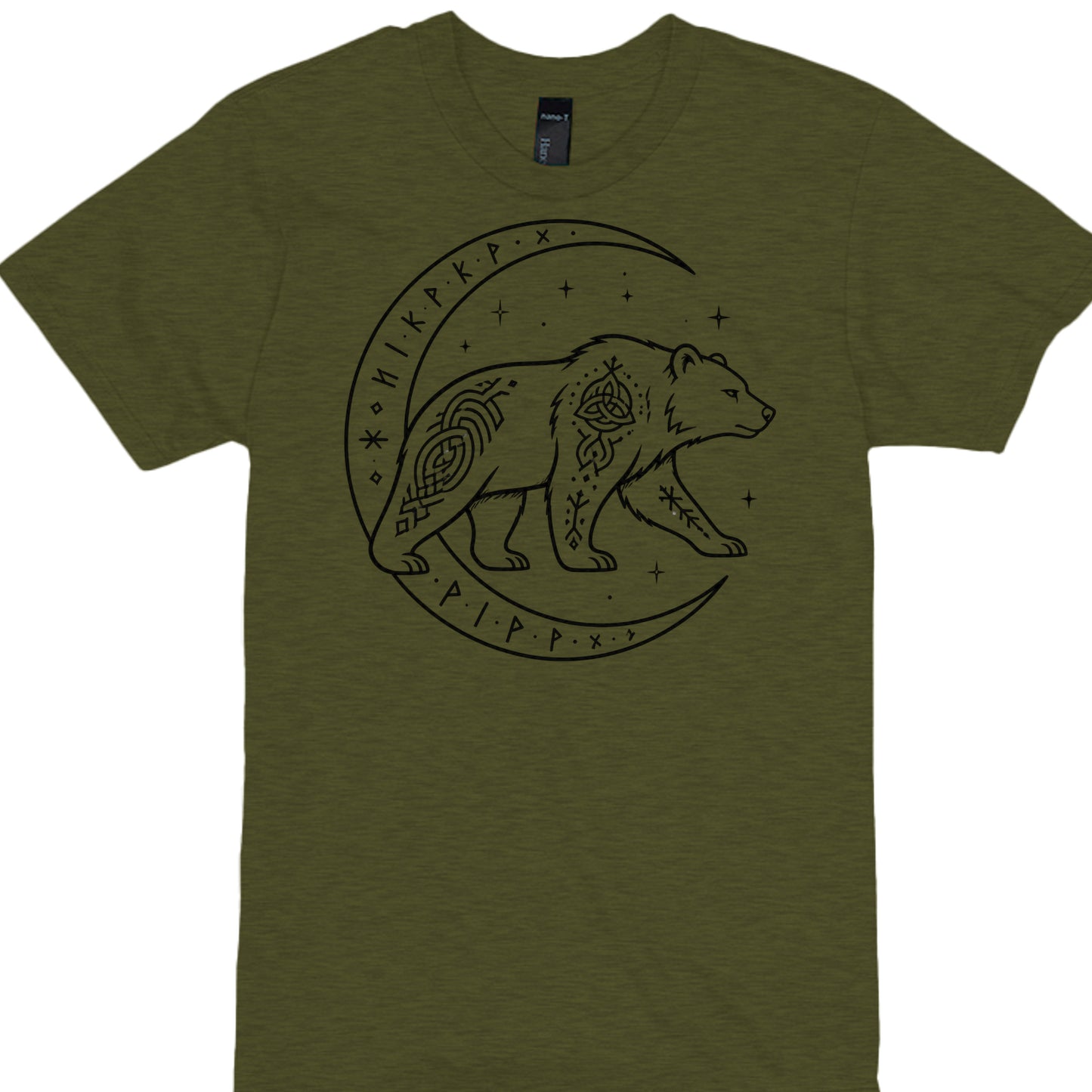 Military Green Heather - 4980 - FRONT