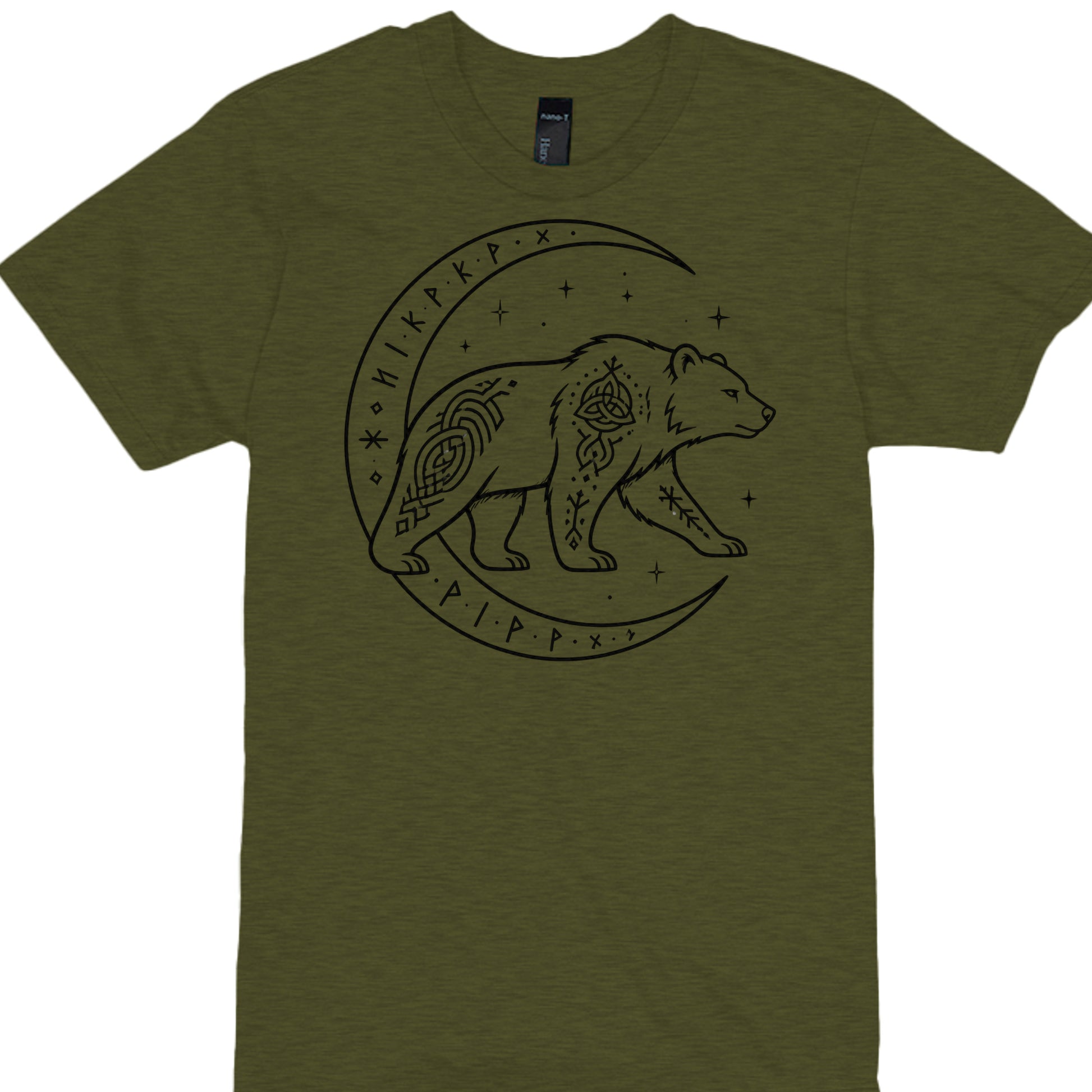 Military Green Heather - 4980 - FRONT