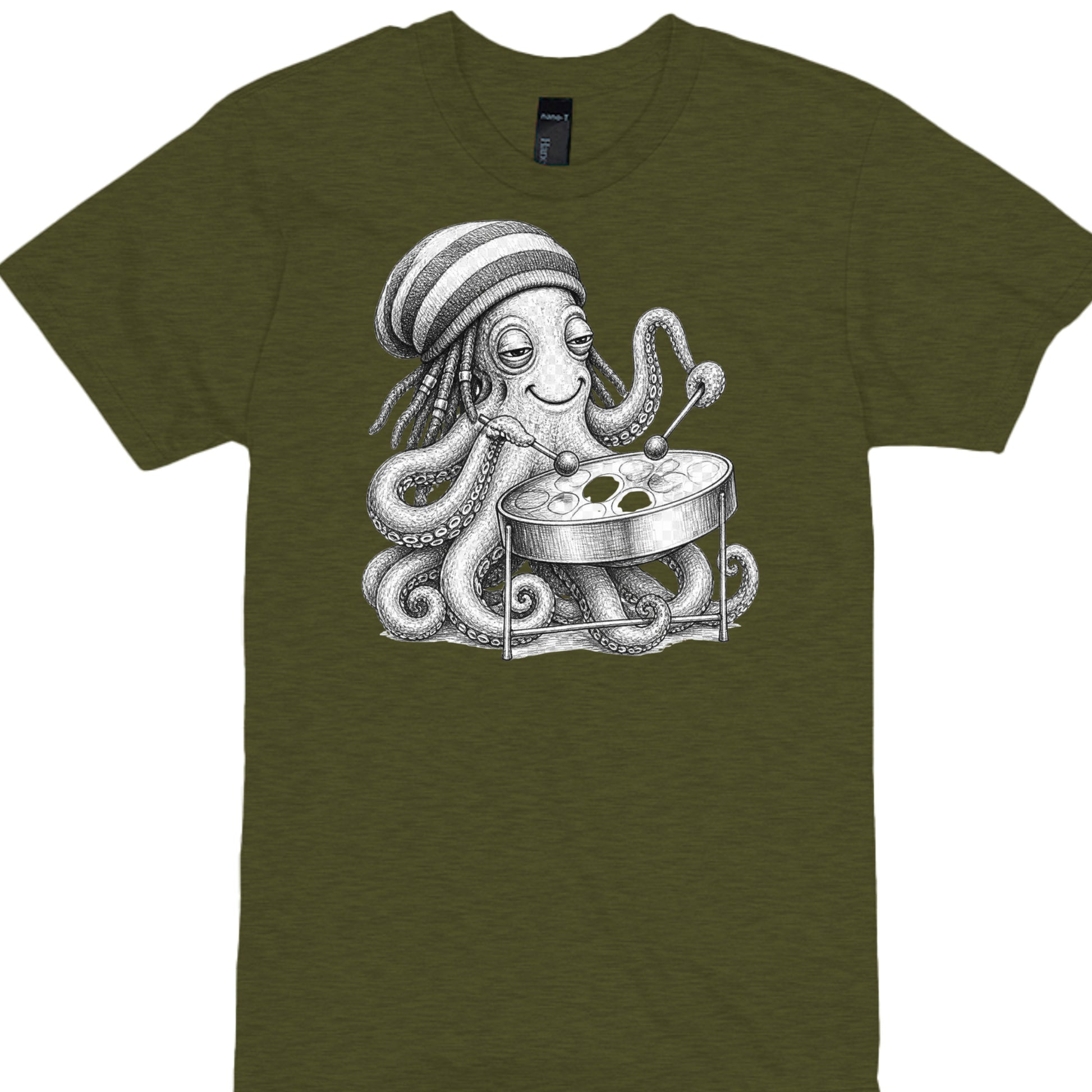 Military Green Heather - 4980 - FRONT