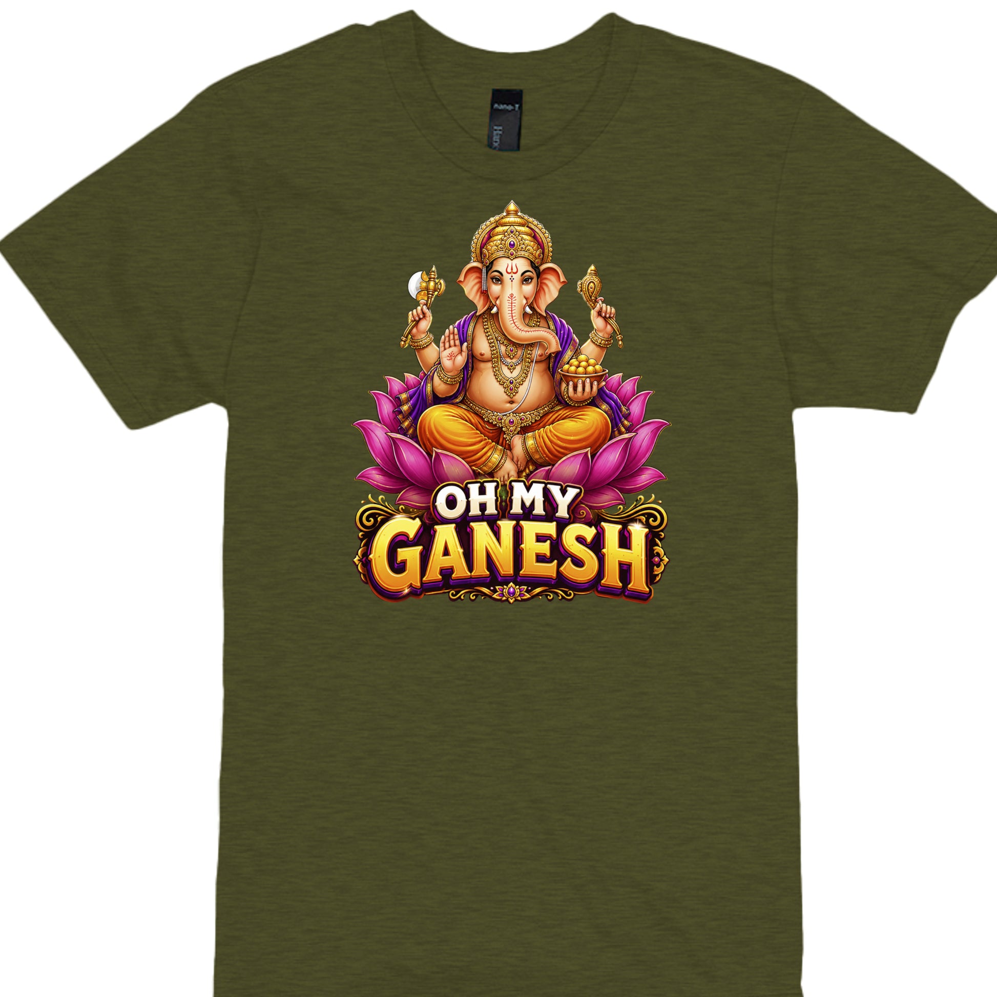 Military Green Heather - 4980 - FRONT