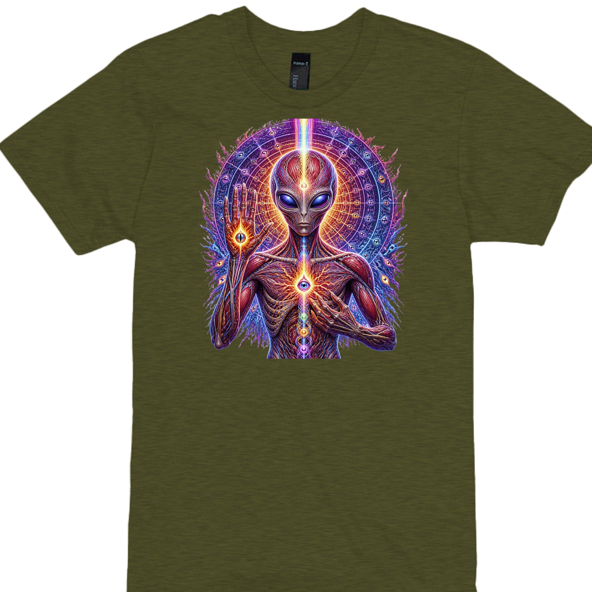 Military Green Heather - 4980 - FRONT