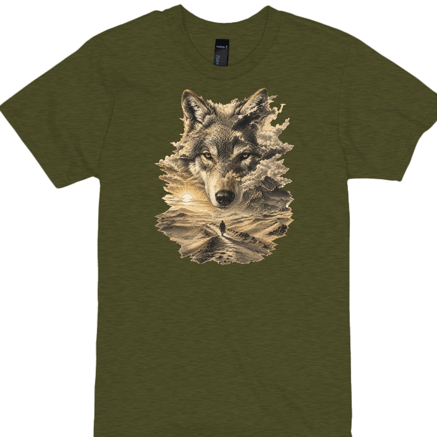 Military Green Heather - 4980 - FRONT