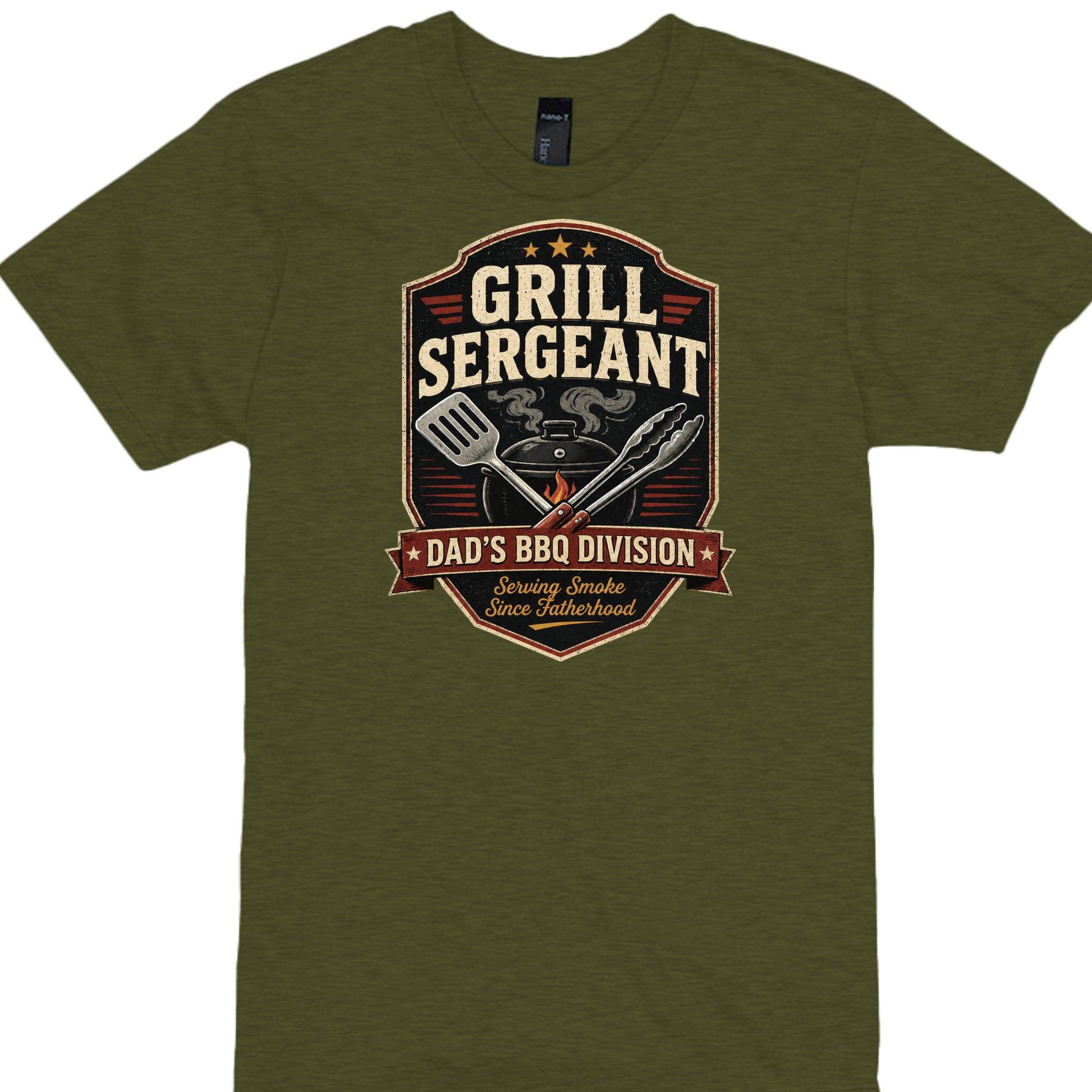 Military Green Heather - 4980 - FRONT
