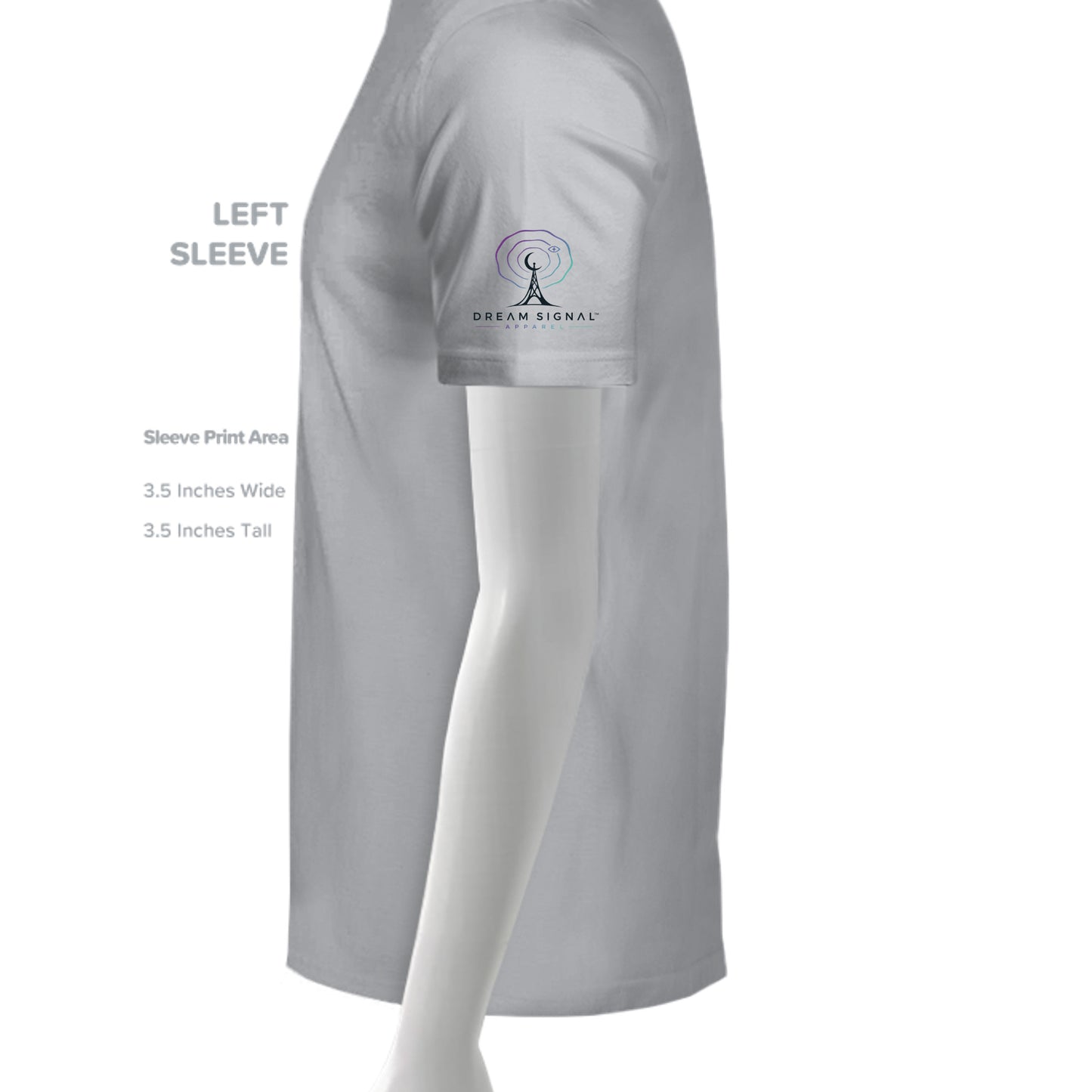 Solid Athletic Grey - 3001C - SLEEVE_LEFT