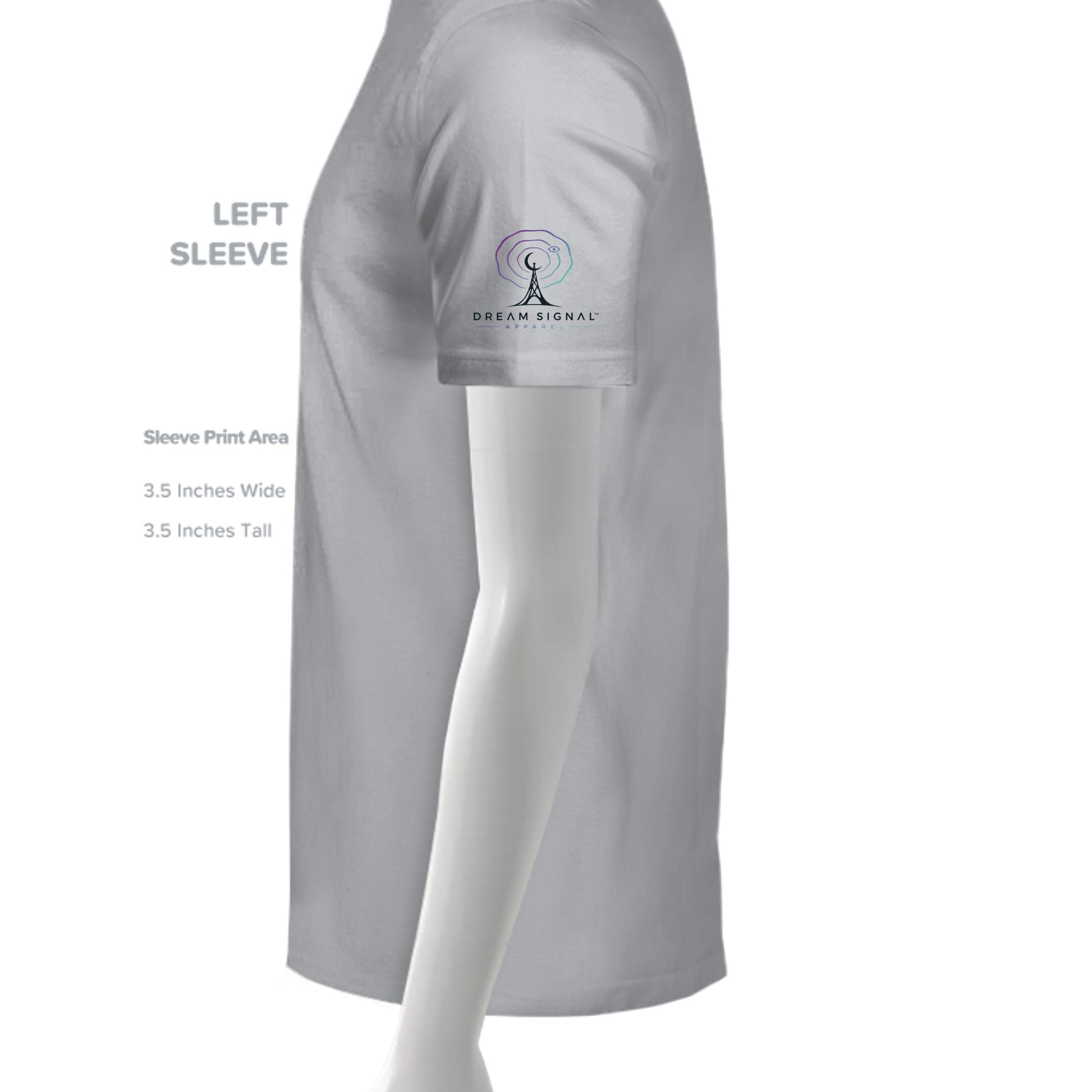 Solid Athletic Grey - 3001C - SLEEVE_LEFT